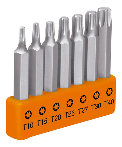 Juego De 7 Puntas Torx  2  Truper 17796