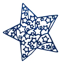 Comprar Estrellas Grandes -figura Troquelada Goma Eva Glit(20utotal)