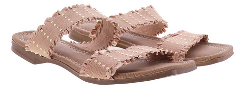 Sandalias Planas Tiras Delgadas Elásticas Mujer Moda Aona