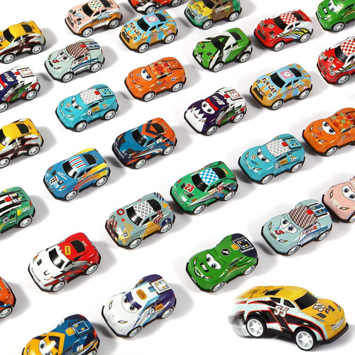 Cars 6 Mini Autitos Vehículos Metal A Fricción