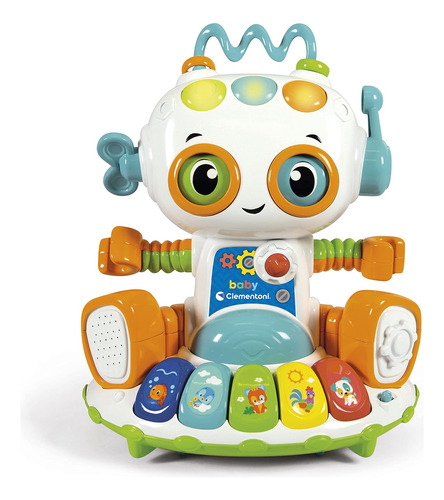 Clementoni - Baby Robot, Juguete Bebé, 1 Año, Centro Activid