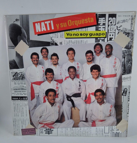 Lp Vinyl Nati Y Su Orquesta Yo No Soy Guapo Sonero 