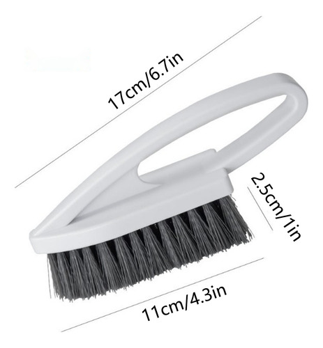 Cepillo De Limpieza Triangular Para Pisos Soft Shoes Househo