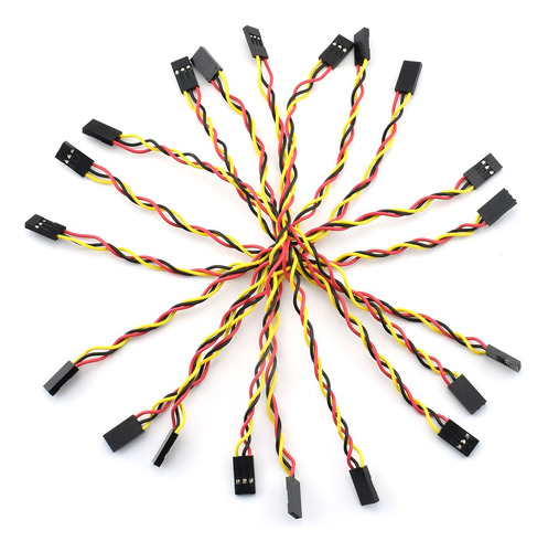Pine Linea Paso Hembra Conector Cable Multicolor Para Tabla