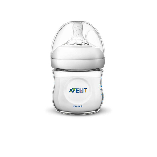 Imagen 3 de 6 de Biberón Avent Natural 125ml 2 Pzas Scf030/27 Philips