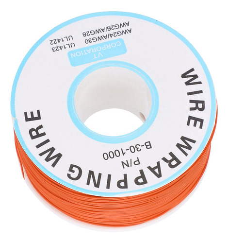 Cable De Envoltura De Cable Único Naranja Placa De Circuito