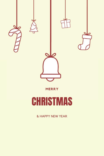 Libro: Merry Christmas And New Year: Notebook Merry Christma