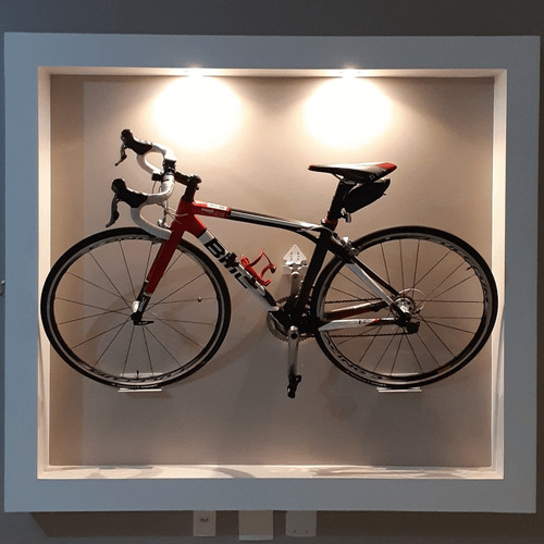 Imagem 3 de 10 de 3 Suportes De Parede Para 3 Bicicletas Com Bases Articuladas