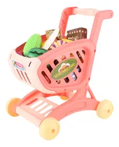 Comprar Carrito De Compras Supermercado De Juguete Con 15 Frutas