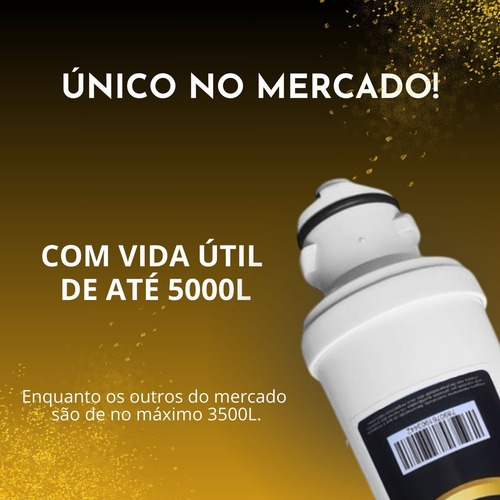 3 Filtro Refil Compatível Com Consul Cpc31 Cpb34 Cix06ax Cor Branco Royal B&B