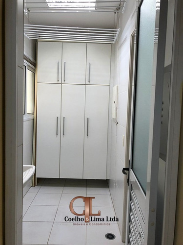 Imagem 9 de 15 de Moema Índios - Apartamento Com Varanda Gourmet!! - 4496-2