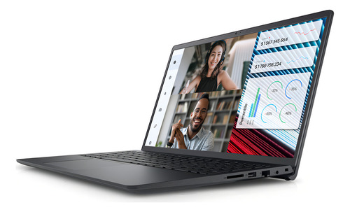 Notebook Dell Vostro 3520 15.6 i5-1235U 8 Ram 256ssd Win 11H, cor preta