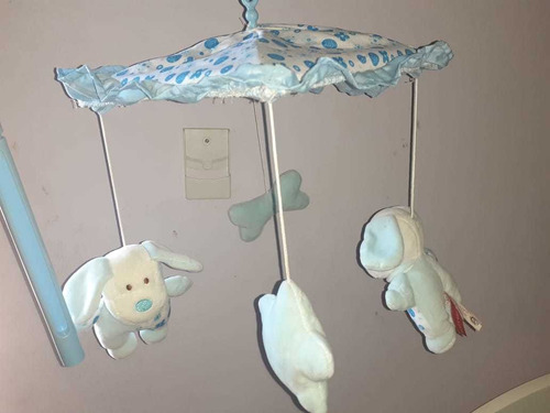 Cunero Movil Musical De Peluche Para Cuna