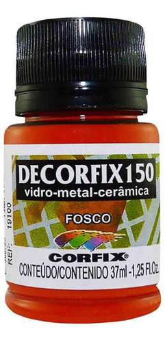Tinta Decorfix 150 Fosco 309 Laranja 37ml