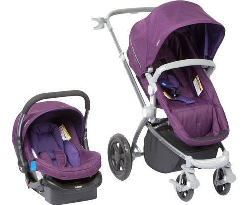 Coche Paseo Travel System Con Base Andes Infanti