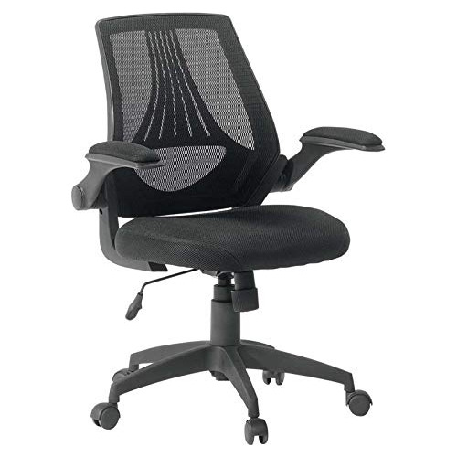 Sauder Silla De Oficina Del Gerente De Malla, Acabado Negro