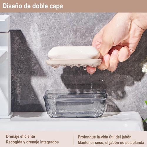 Jabonera De Viaje A Prueba De Fugas, Jabonera Portátil De