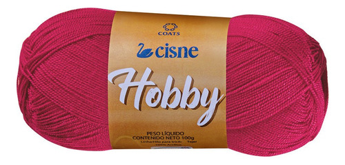 Hilo Para Tejer Cisne Hobby X 5 Ovillos - 500gr Por Color Color Coral Fluo 00382