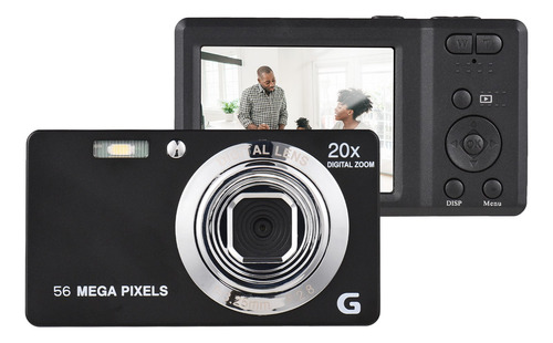 Cámara Digital Portátil Tft De 2,7 Pulgadas, 56 Mp, 4k, Ultr