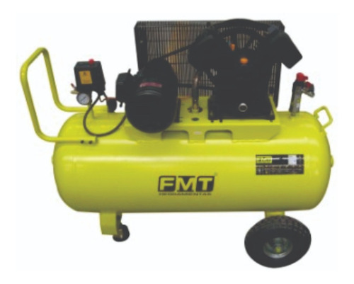 Compresor 2 Cilindros Baja/baja Correa 3 Hp  150 L Fmt