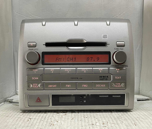 Imagen 4 de 4 de Estéreo Tacoma Aux 6cd Mp3 Bluetooth
