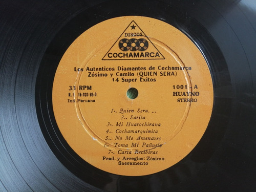 Eam Lp Vinilo Los Autenticos Diamantes Quien Sera 1983 Peru (Usado)
