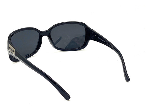 Anteojos De Sol Rusty Marilyn Gafas Mujer Polarizado Optica Lente Negro Polarizado Varilla Negro Brillo Armazón Negro Brillo Sblk/s10 Pol Diseño