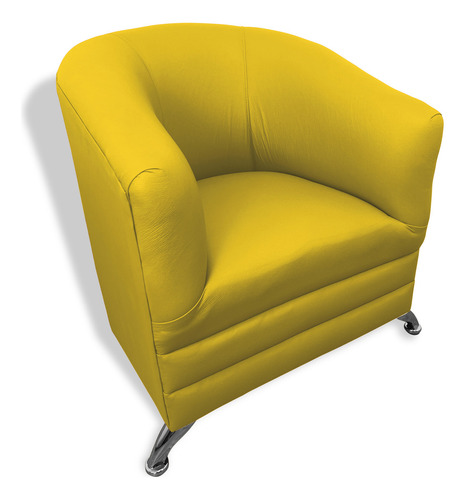 Sillón,bar, Cafetería, Restaurante,minimalista,neveria Color Amarillo