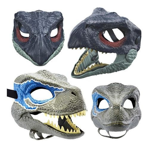 Set Therizinosaurus Y Blue Mascara Dinosaurio Jurassic World | Envío gratis