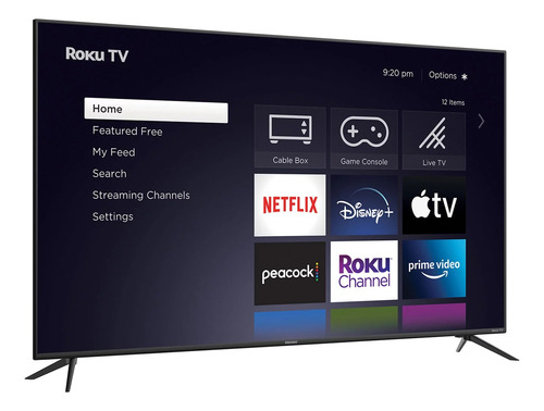 Pantalla Element 70 Class 4k Uhd Hdr10 Roku Smart Tv