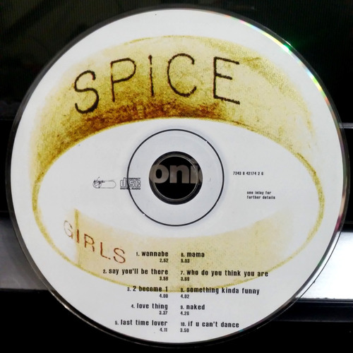 Spice Girls - Spice - Solo Cd (1996)