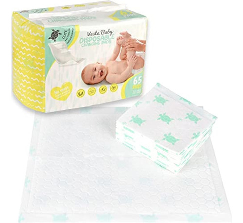 Vesta Baby Almohadillas Cambiadores Desechables - Pack De 65