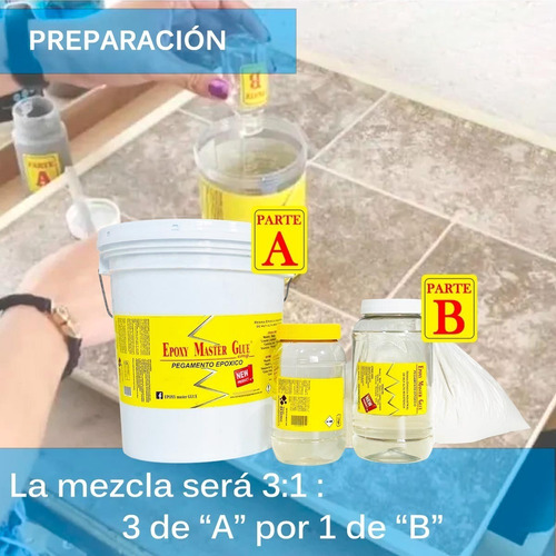Imagen 5 de 10 de Epoxymaster Glue 3.2 Kgs