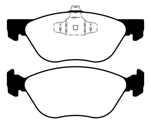 Pastillas De Freno Para Fiat Marea Weekend 2.0 96/00 Litton