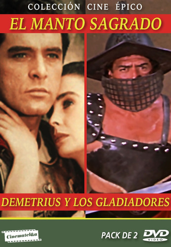 El Manto Sagrado Y Demetrius Y Los Gladiadores ( 2 Dvd )