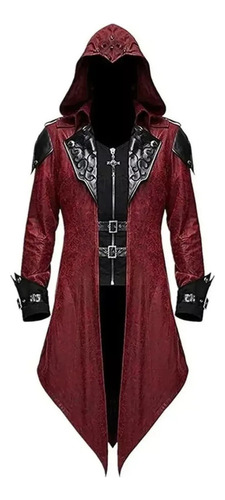 Chaqueta Con Capucha Style Gothic Assassin Creed Steampunk