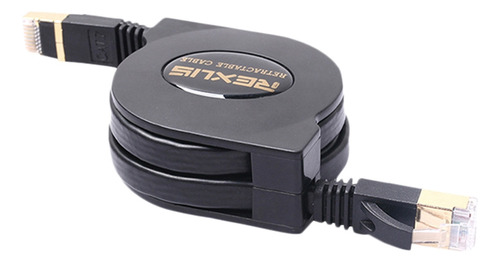 Cable Lan Queenly-rexlis Cat7 Rj45 De 5 Pies, Ajustable Y Re