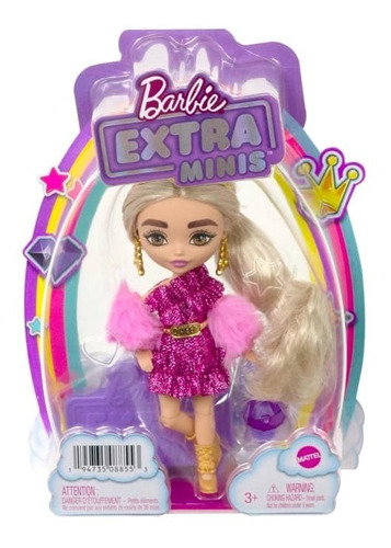 Barbie Extra Muñeca Minis Serie 2 Rubia 100% Original 