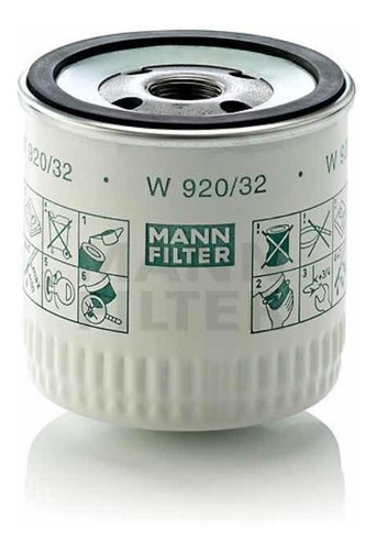 Pack X 2 Filtros De Aceite Mann W920/32 Ford Transit