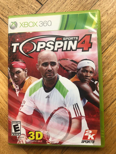Top Spin 4 Juego Original Completo Xbox 360 Tenis