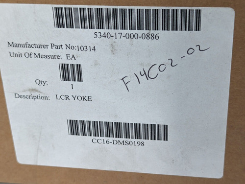 Lcr Yoke 5340-17-000-0886 10314 - Free Shipping Ccf