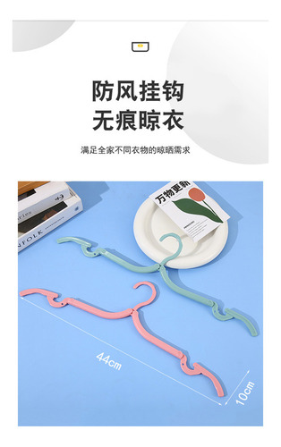 Ganchos Plegables Extra Resistente-ideales Viajes10pcs