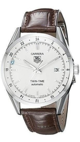 Reloj Tag Heuer Wv2116fc6181 Carerra Calibre 7 Twin Time Aut