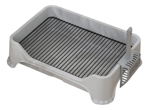 Rejilla Para Inodoro Para Perros, Soporte Para Inodoro Gris