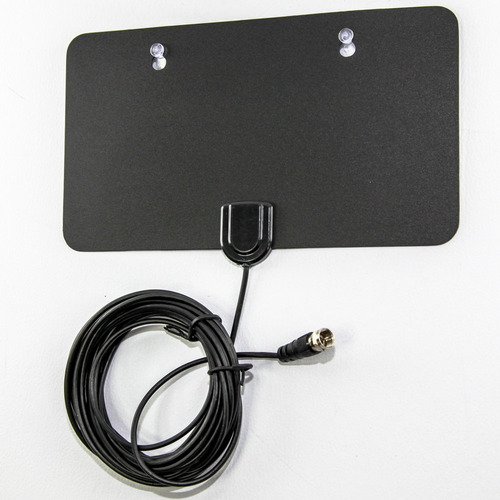 Antena Interior Chata Tda Hdtv Digital P/ Vidrio Pared Htec