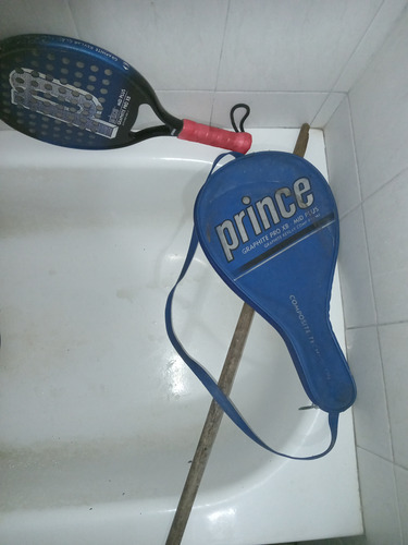 Paleta De Padel Prince Graphite Pro Xb.mid Plus Azul (Usado)