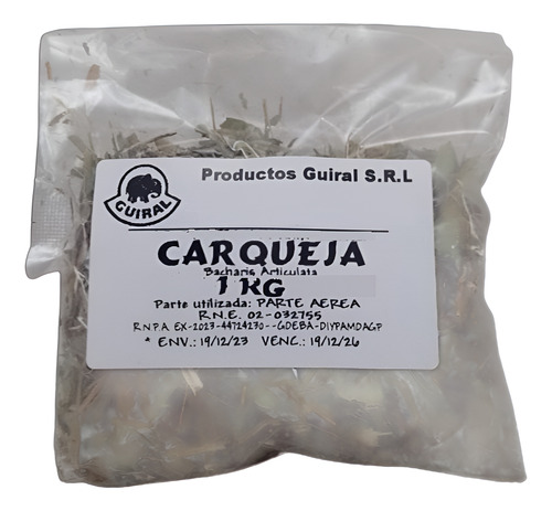 Té De Carqueja Guiral Para Hígado Y Riñones - 1 Kg