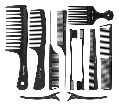 Peines Para Cabello Salonsilk, Profesionales, 11 Piezas