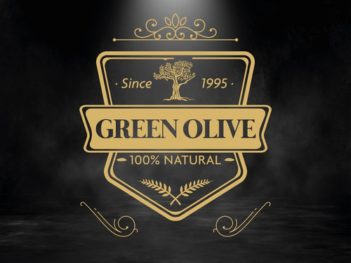 Imagen 4 de 4 de Oliva Green Olive Sabor Extra Virgen Intenso X500cc Vidrio