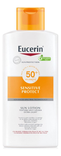 Protector Solar Eucerin Loción Textura Muy Ligera 400ml